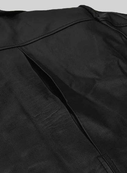 Julia Fox Leather Jacket