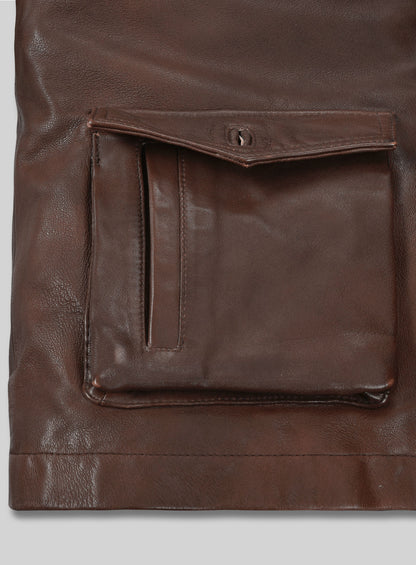 Jensen Ross Ackles Supernatural Season 7 Leather Jacket