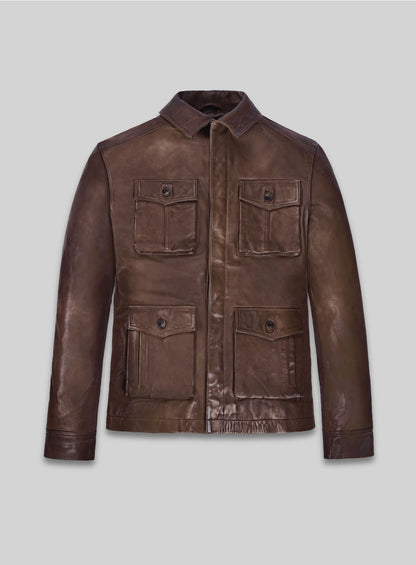 Jensen Ross Ackles Supernatural Season 7 Leather Jacket