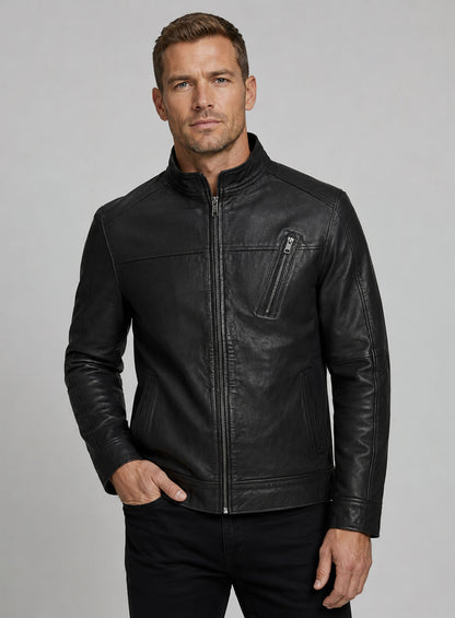 Jesse Lee Soffer Chicago P.D. Leather Jacket