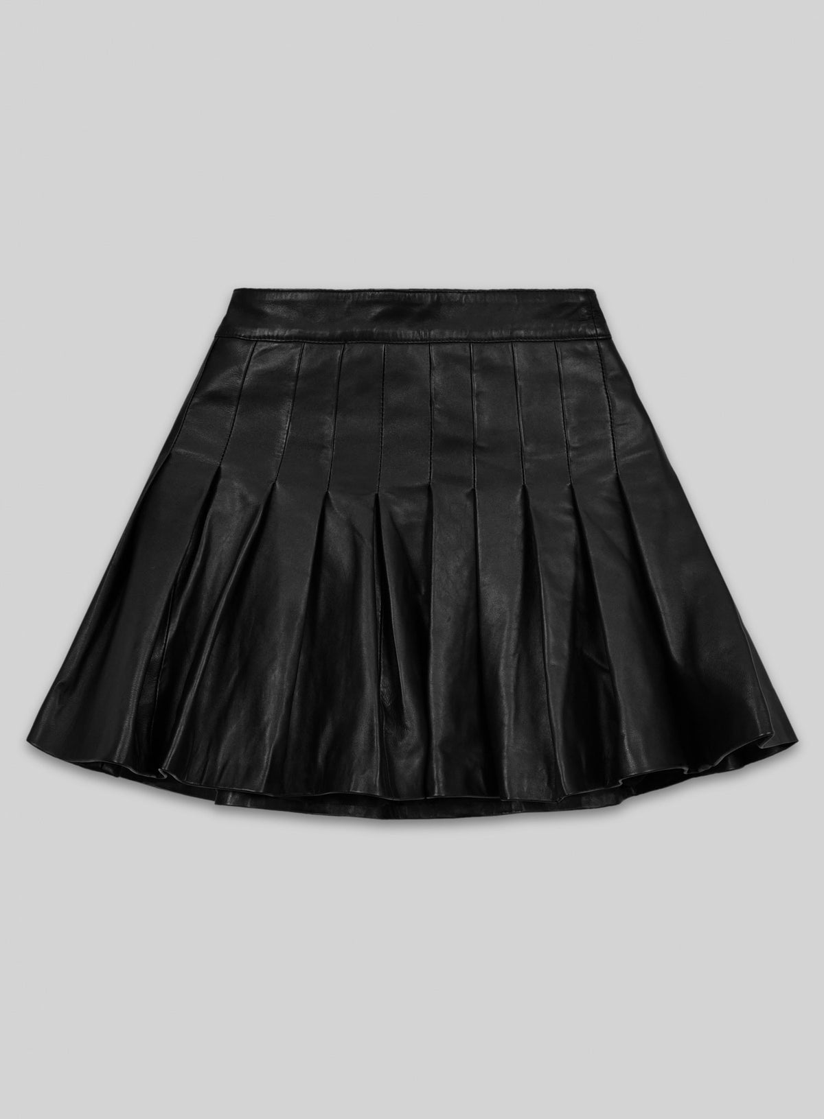 Jessica Biel Leather Skirt