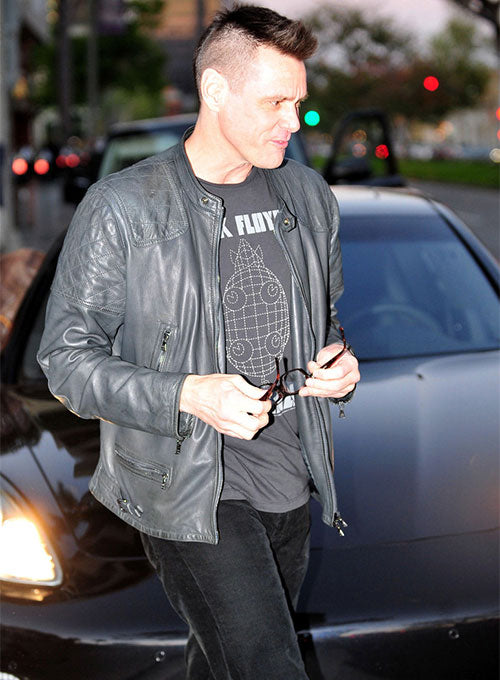 Jim Carrey Leather Jacket #2 - LeatherCult