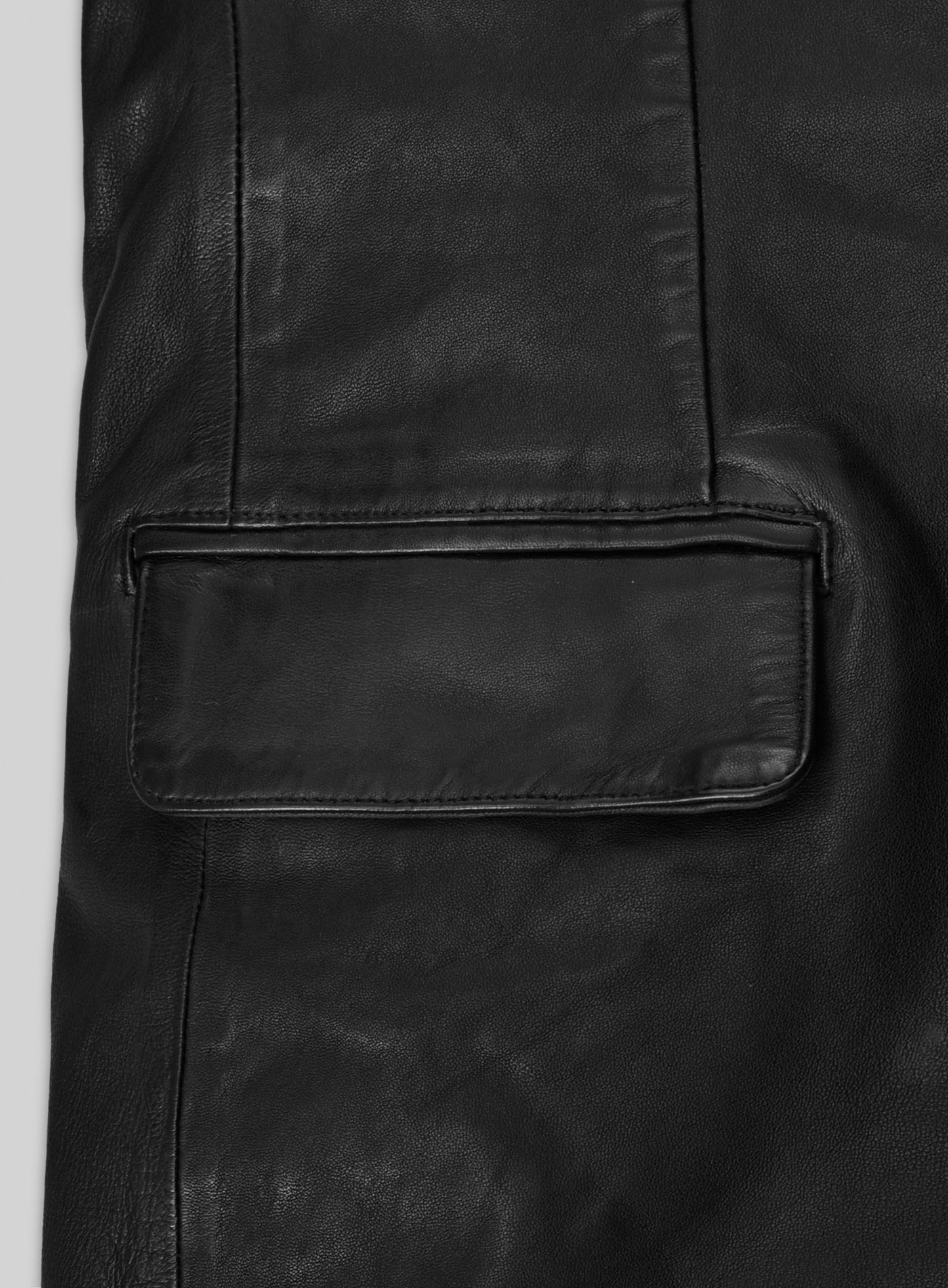 Jim Carrey Leather Blazer