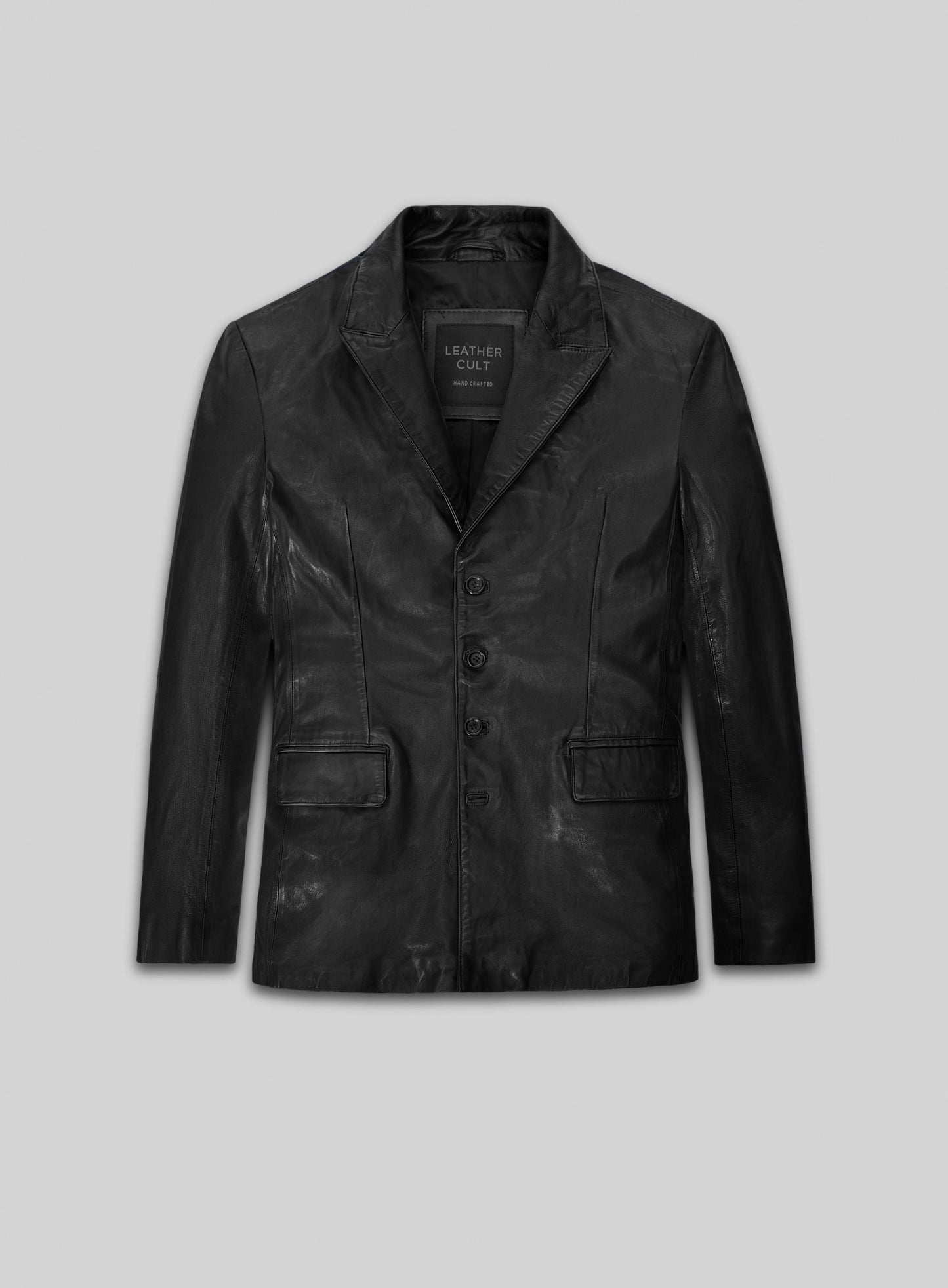 Jim Carrey Leather Blazer