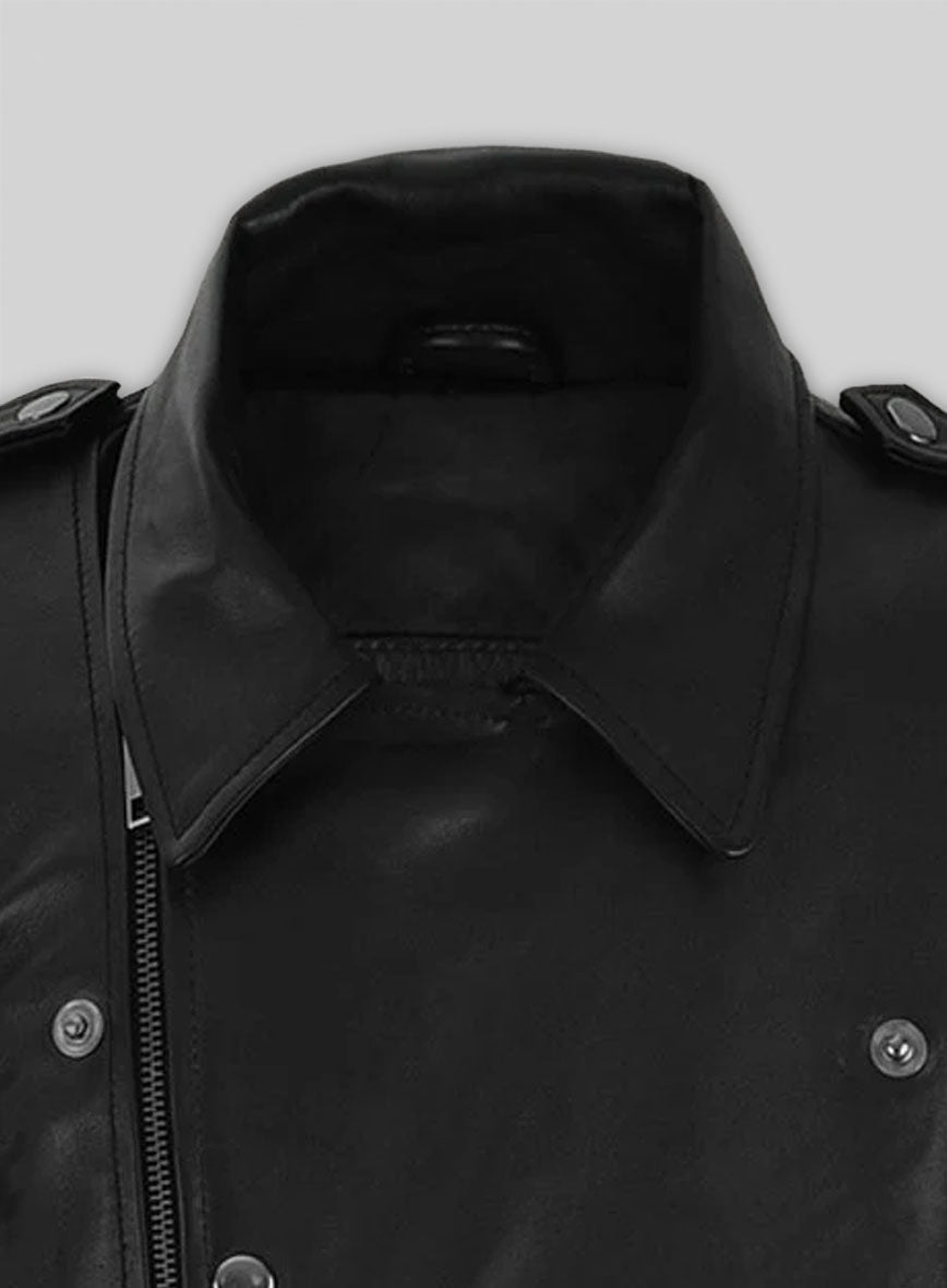 Jim Carrey Toronto International Film Festival Leather Jacket