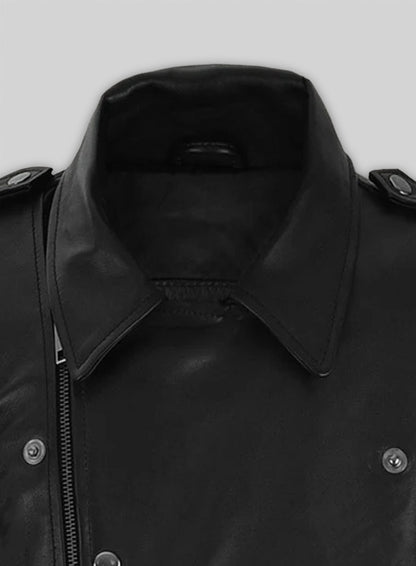 Jim Carrey Toronto International Film Festival Leather Jacket