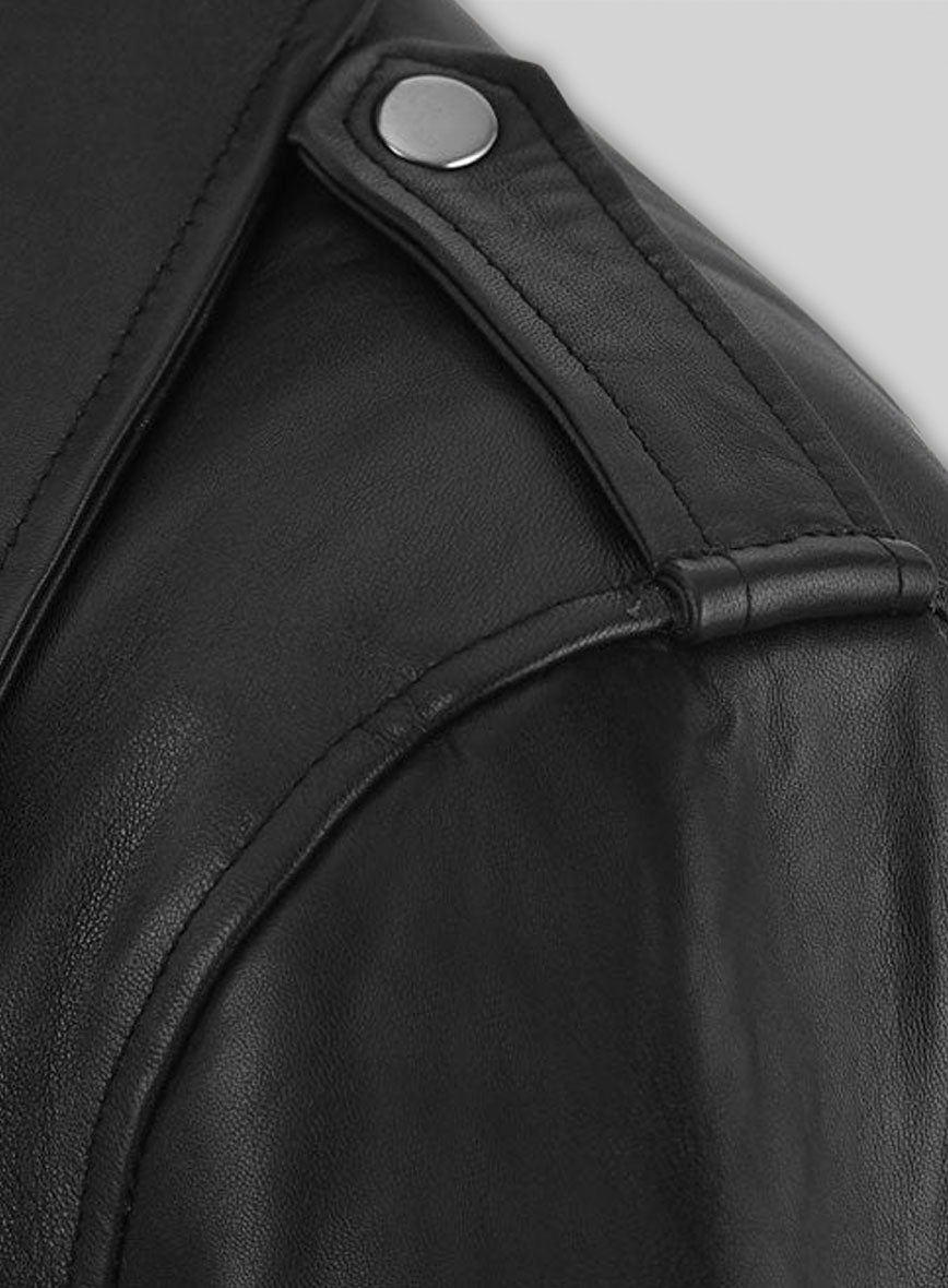 Jim Carrey Toronto International Film Festival Leather Jacket