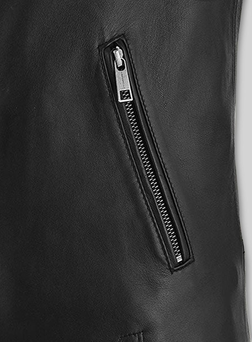 Jim Carrey Toronto International Film Festival Leather Jacket
