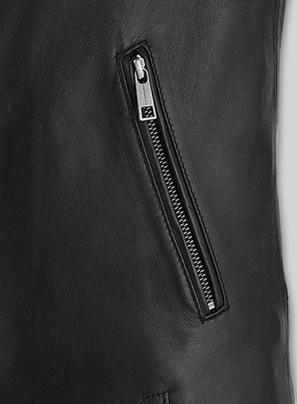 Jim Carrey Toronto International Film Festival Leather Jacket