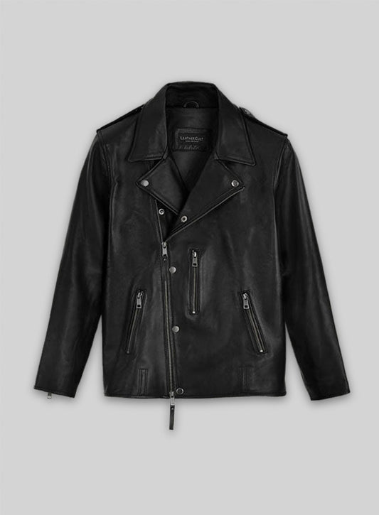 Jim Carrey Toronto International Film Festival Leather Jacket