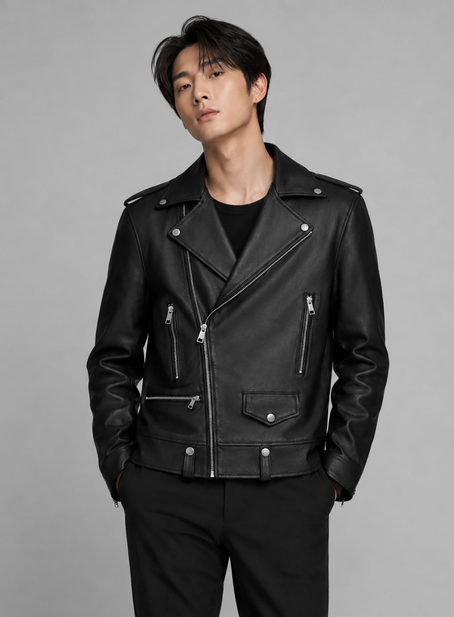 Jimin Leather Jacket