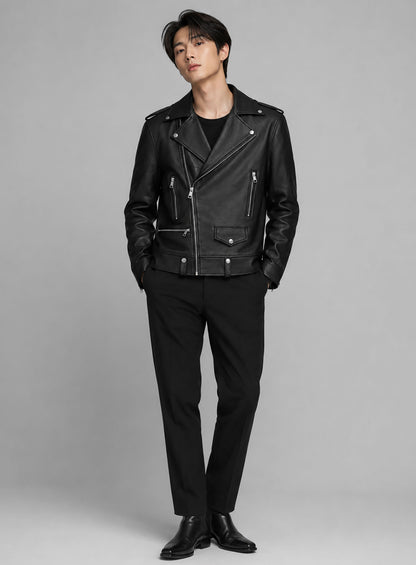 Jimin Leather Jacket