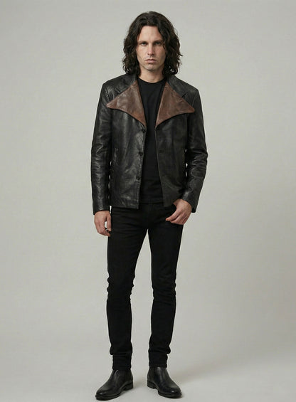 Jim Morrison Leather Jacket