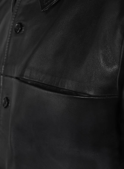 Jim Morrison Classic Leather Shirt