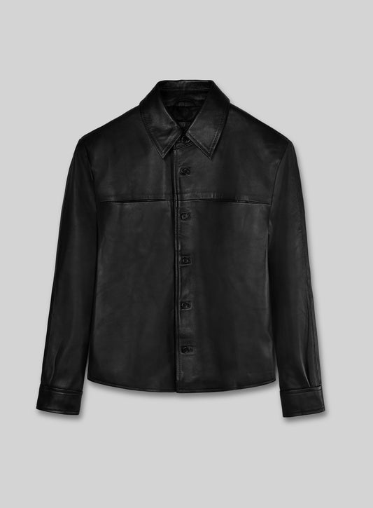 Jim Morrison Classic Leather Shirt