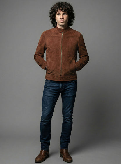 Jim Morrison Suede Jacket