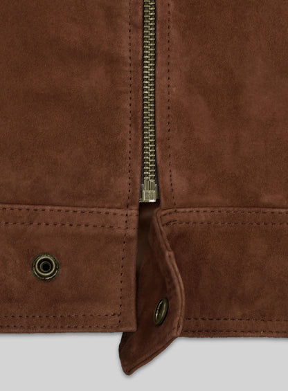 Jim Morrison Suede Jacket