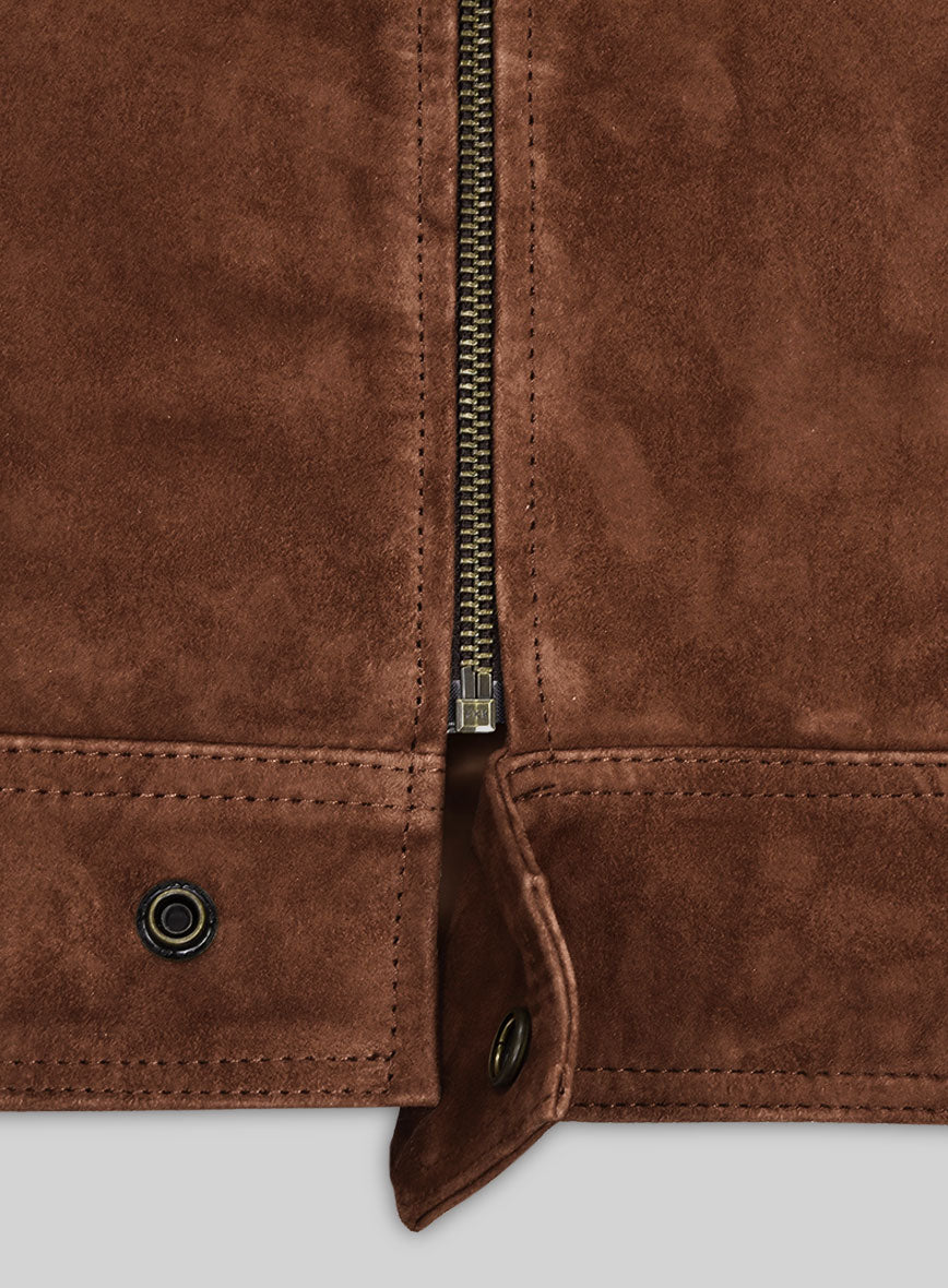 Jim Morrison Suede Jacket