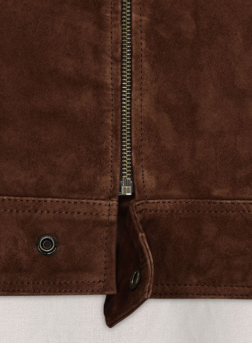 Jim Morrison Suede Jacket - LeatherCult