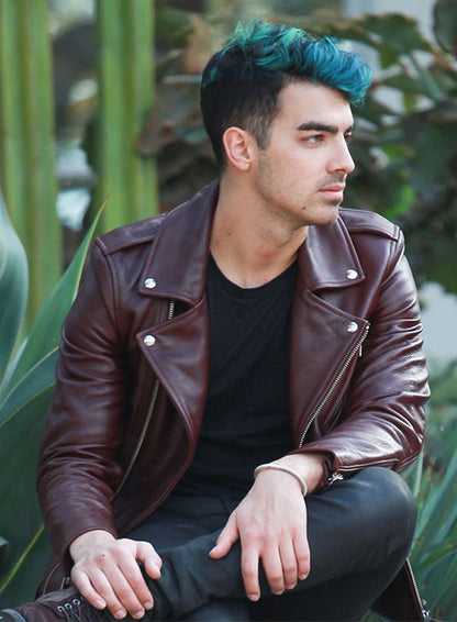 Joe Jonas Leather Jacket - LeatherCult