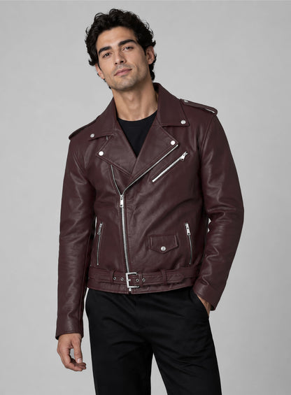 Joe Jonas Leather Jacket