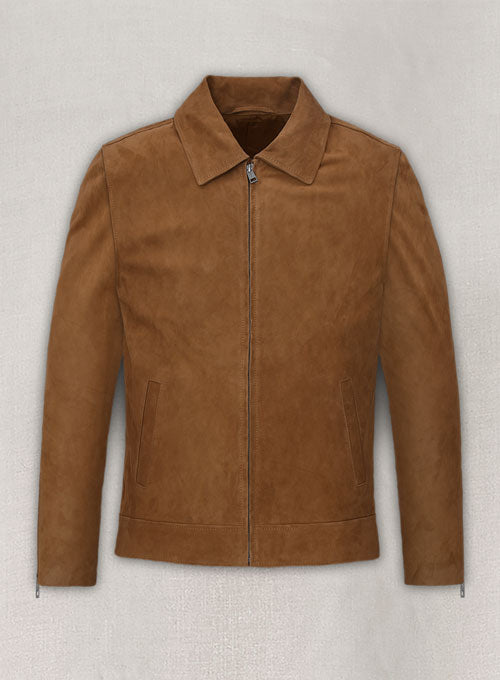 John Krasinski Suede Jacket - LeatherCult