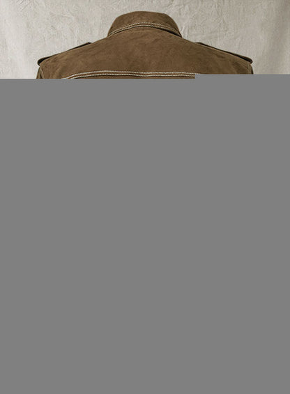 John Lennon Rubber Soul (The Beatles) Suede Jacket - LeatherCult