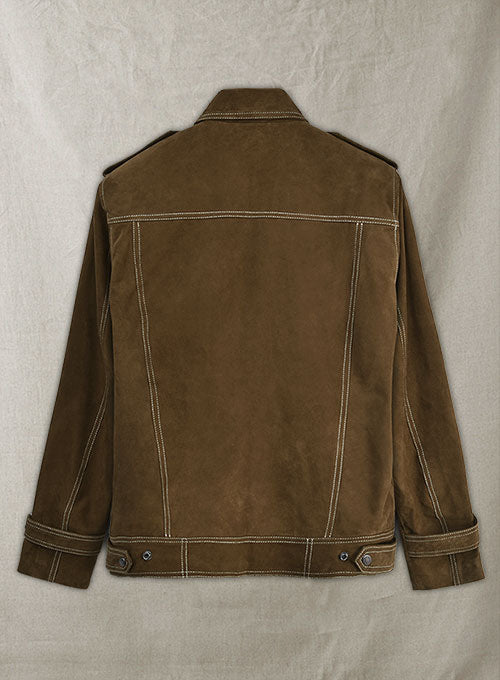 John Lennon Rubber Soul (The Beatles) Suede Jacket - LeatherCult