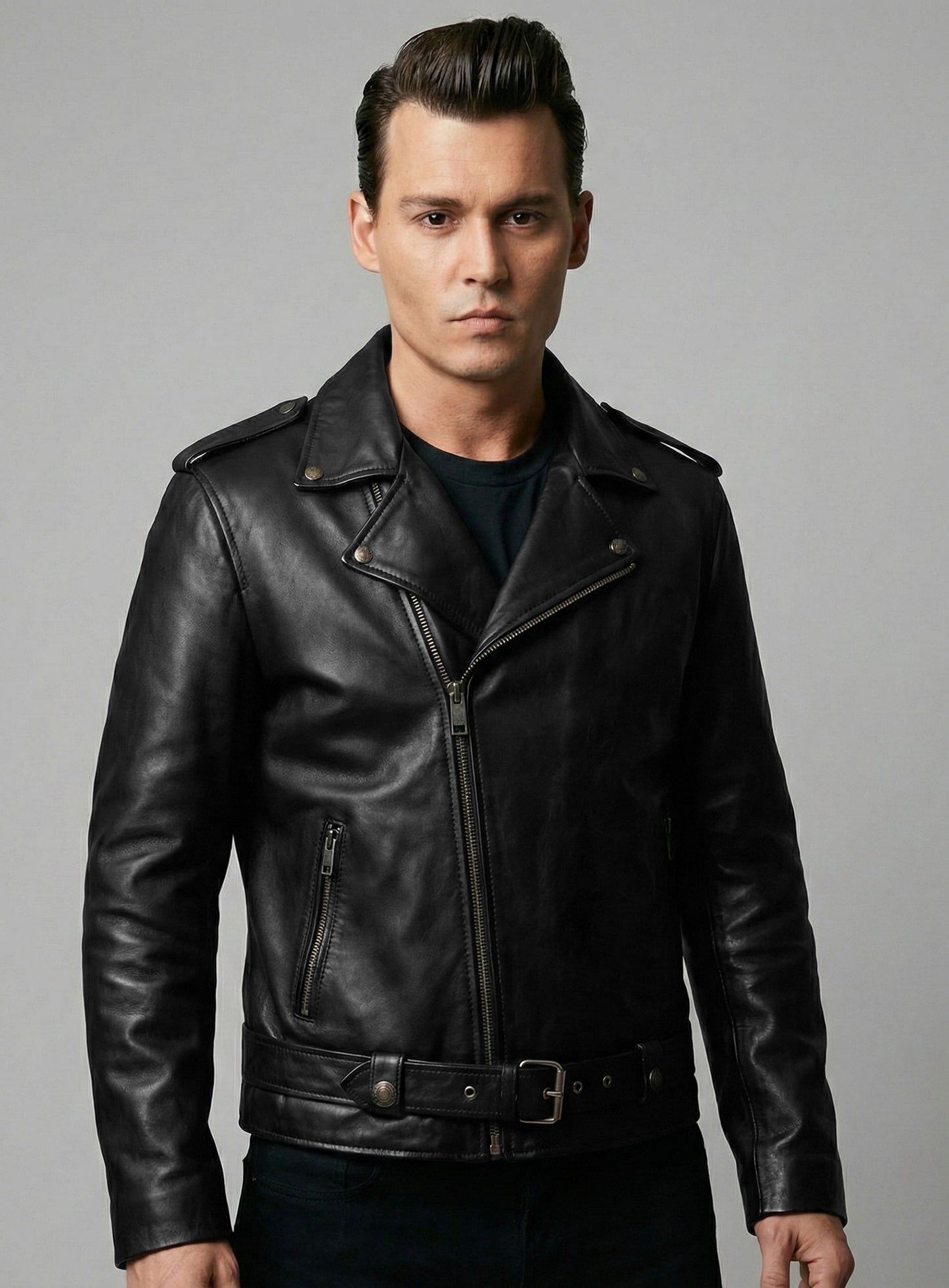 Johnny Depp Cry- Baby Leather Jacket