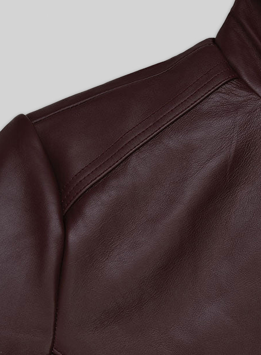 Johnny Depp Donnie Brasco Leather Blazer