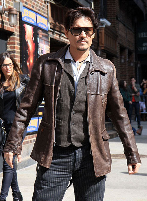Johnny Depp Leather Jacket #1 – LeatherCult