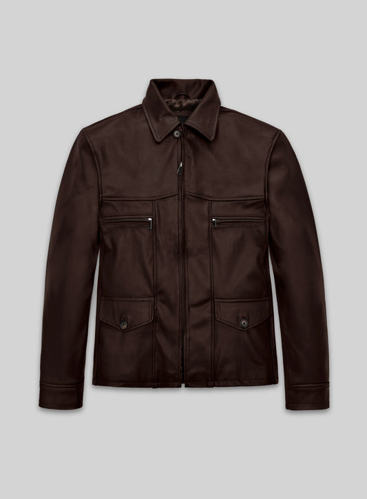 Johnny Depp Leather Jacket #1