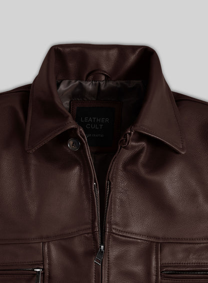 Johnny Depp Leather Jacket #1