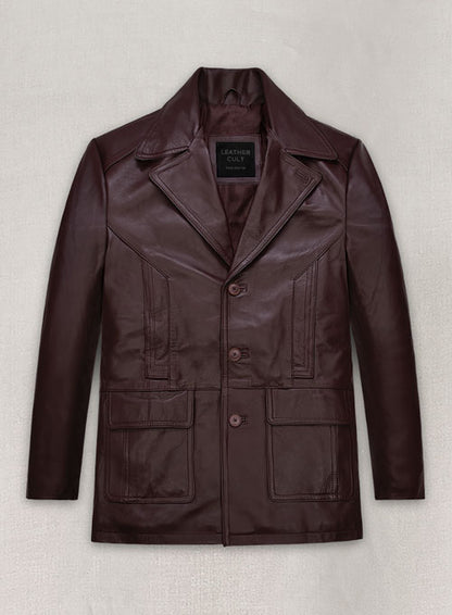 Johnny Depp Donnie Brasco Leather Blazer - LeatherCult