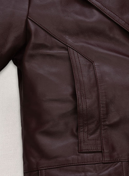 Johnny Depp Donnie Brasco Leather Blazer - LeatherCult