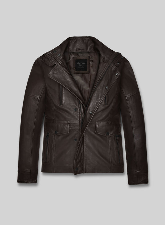 John Travolta From Paris with Love Leather Jacket