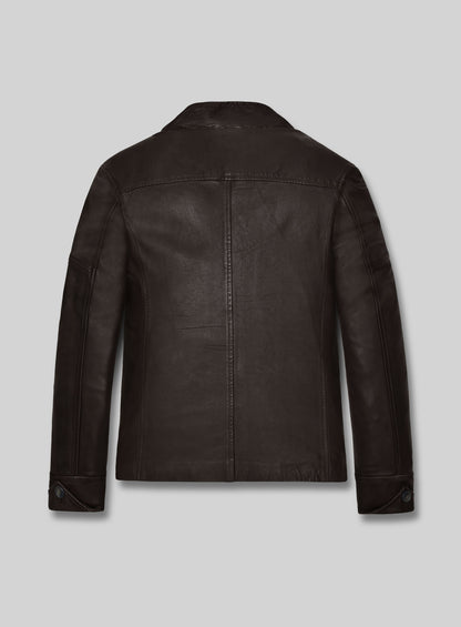 John Travolta From Paris with Love Leather Jacket