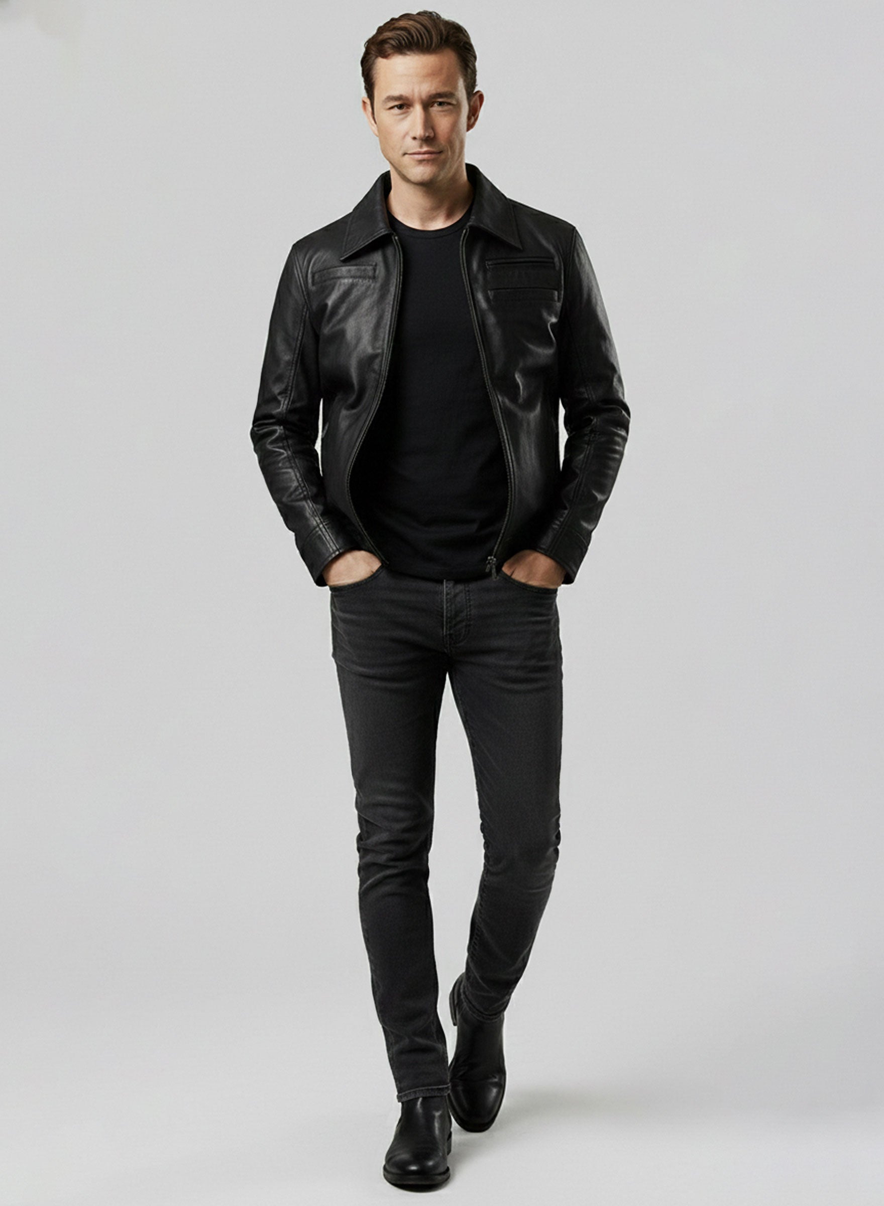 Joseph Gordon Looper Leather Jacket – LeatherCult