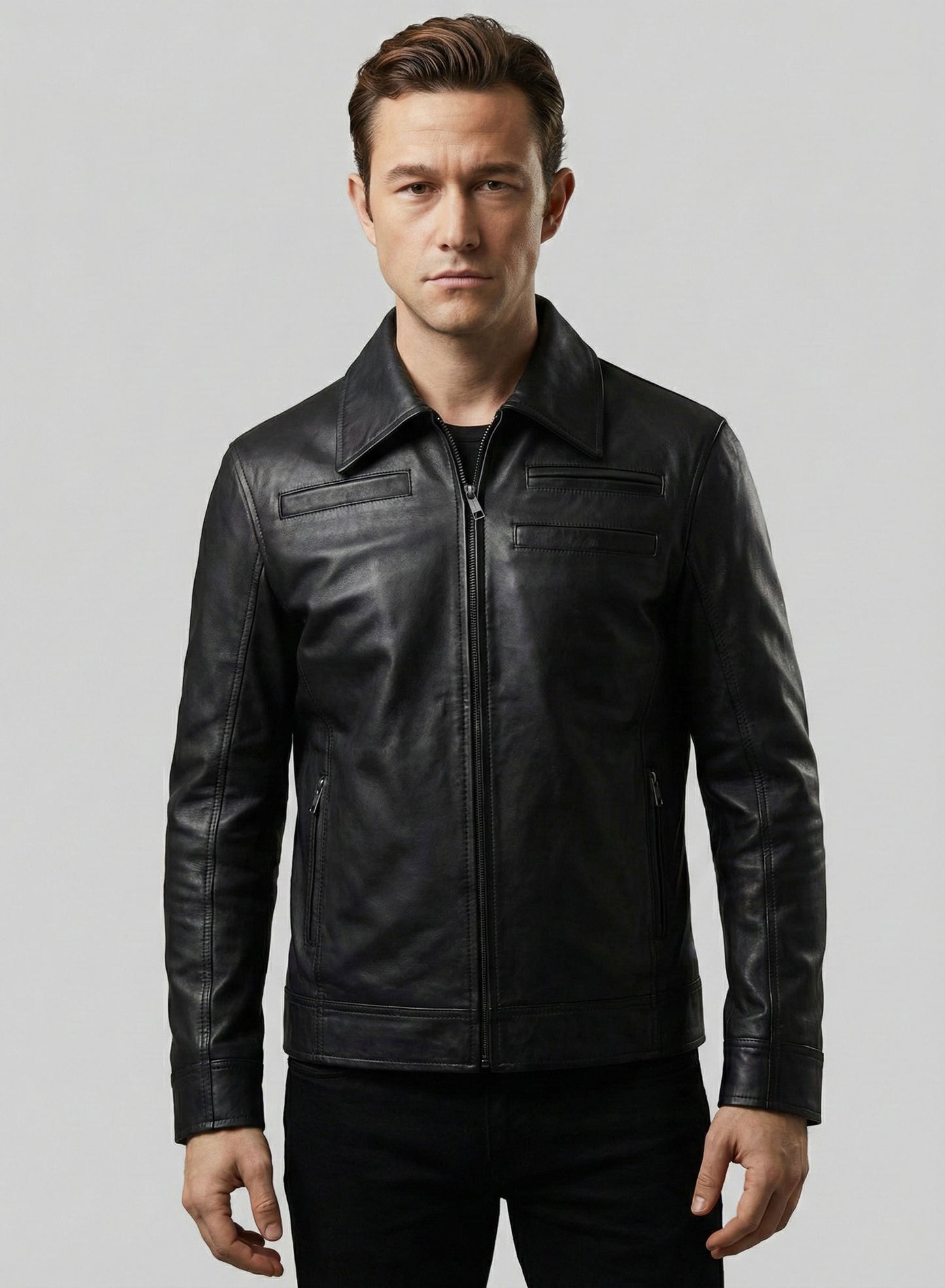 Joseph Gordon Looper Leather Jacket