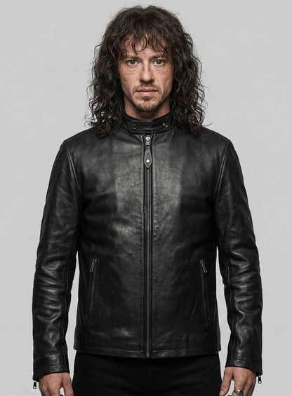 Joseph Quinn Stranger Thing Season 4 Leather Jacket