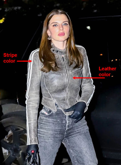 Julia Fox Leather Jacket - LeatherCult