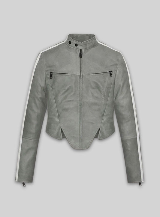 Julia Fox Leather Jacket