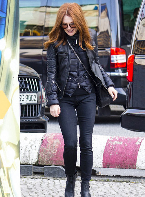 Julianne Moore Leather Jacket #2 - LeatherCult