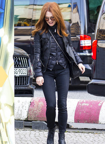 Julianne Moore Leather Jacket #2 - LeatherCult