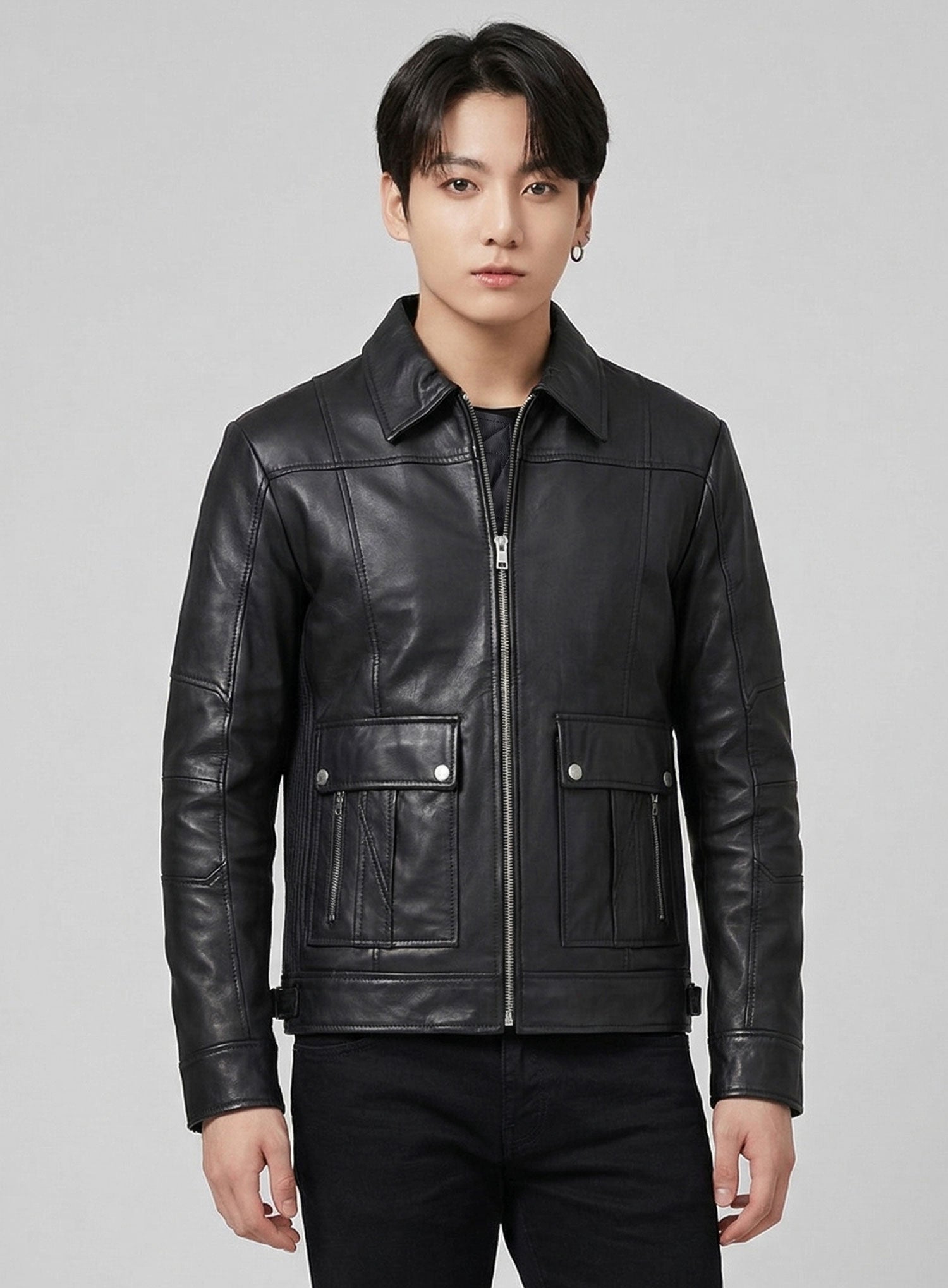 Jungkook Leather Jacket #1 – LeatherCult