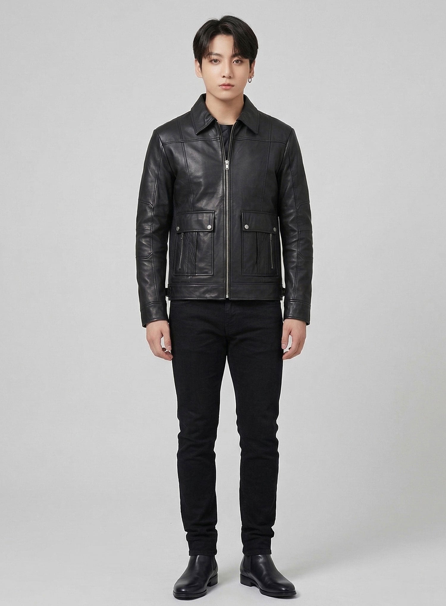 Jungkook Leather Jacket #1 – LeatherCult