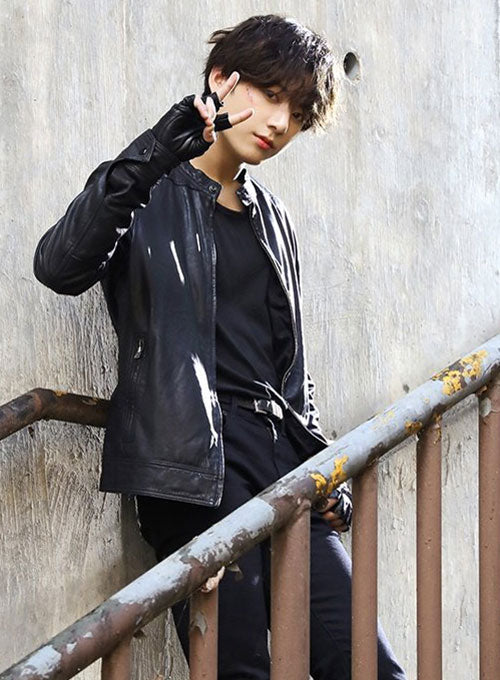 Jungkook Leather Jacket – LeatherCult