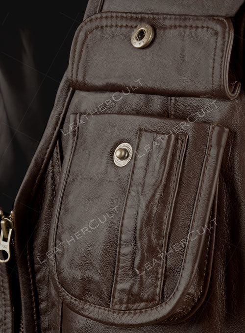 Chris Pratt Jurassic World Fallen Kingdom Leather Vest - LeatherCult