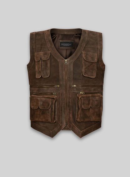 Chris Pratt Jurassic World Leather Vest