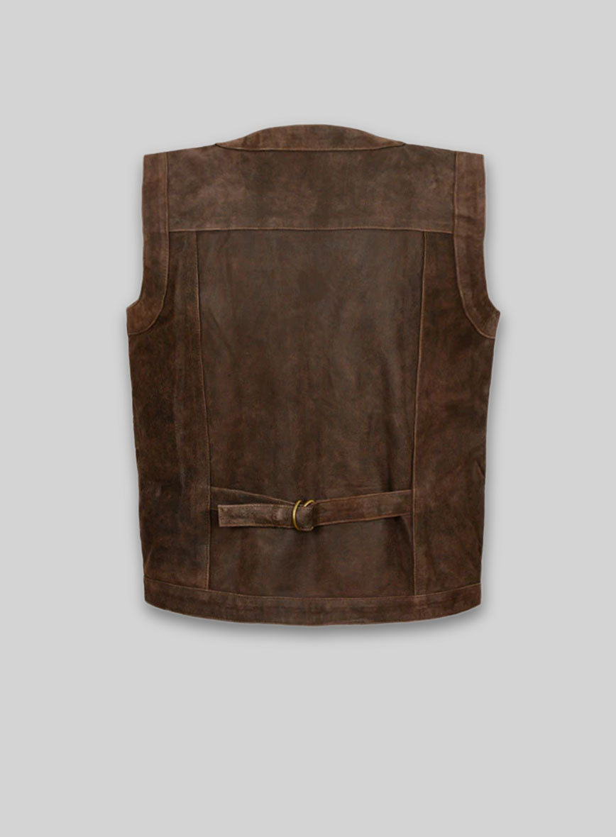 Chris Pratt Jurassic World Leather Vest